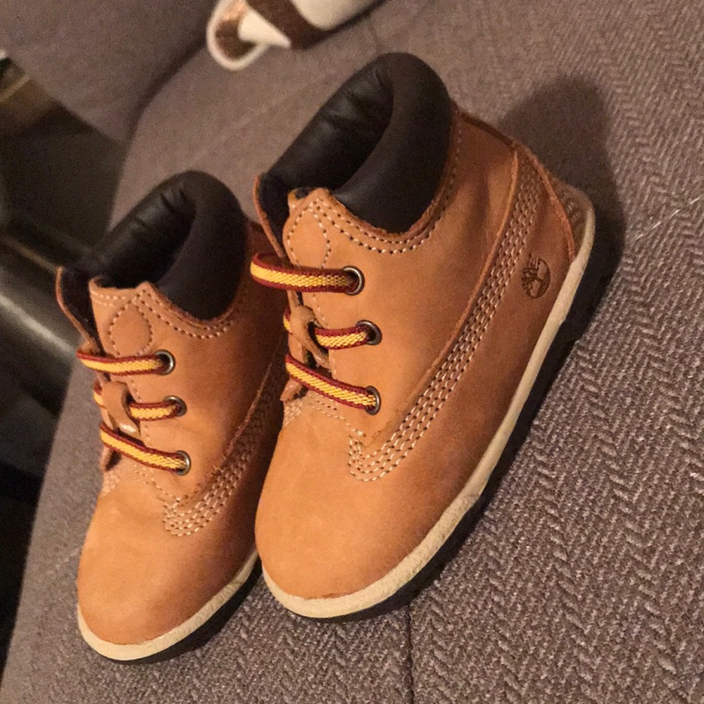 Slightly Worn Timberlands